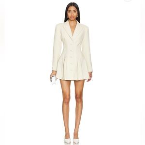Camila Coelho Daytona Cream Blazer Dress